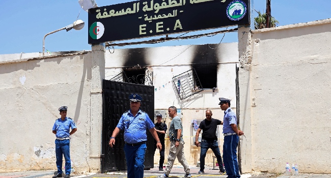Algeria Orphanage Fire