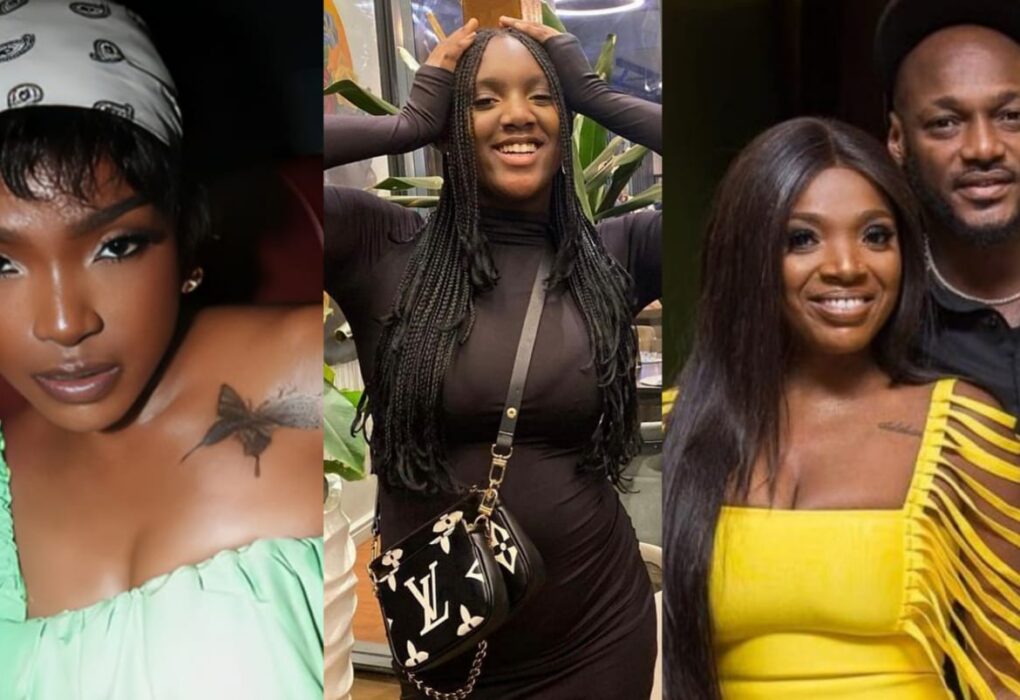 Annie Idibia Daughter 2Baba Tattoo