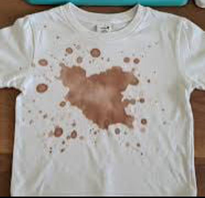White stain