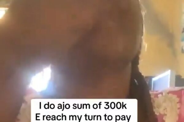Woman Breaks Down As ‘Ajo’ Group Admin Dies Just Before Her Turn To Collect ₦300k (Video)