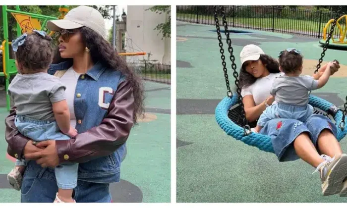 Toke Makinwa Daughter’s Face Birthday