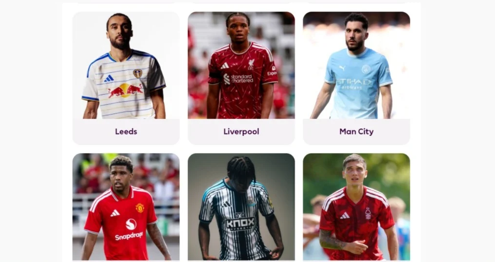 Premier League 2026/27 Home Kits