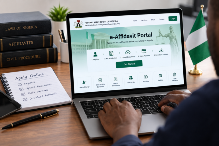How To Apply For Federal High Court Affidavit Online In Nigeria