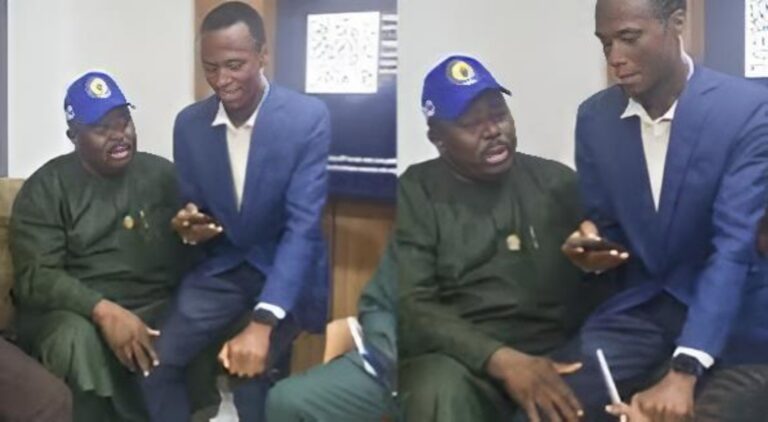 APC Oyo Candidate Journalist Lap